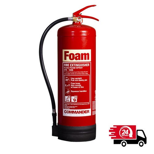 Litre foam fire extinguisher - 9,