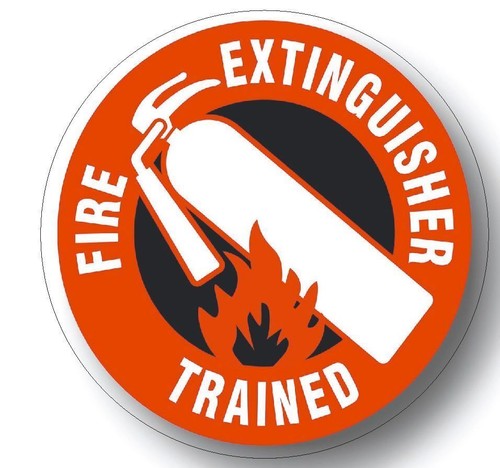 Fire extinguisher trained - extinguisher,