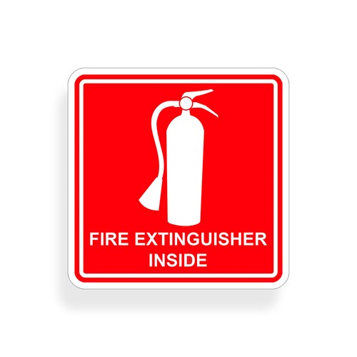 Fire extinguisher inside - extinguisher,