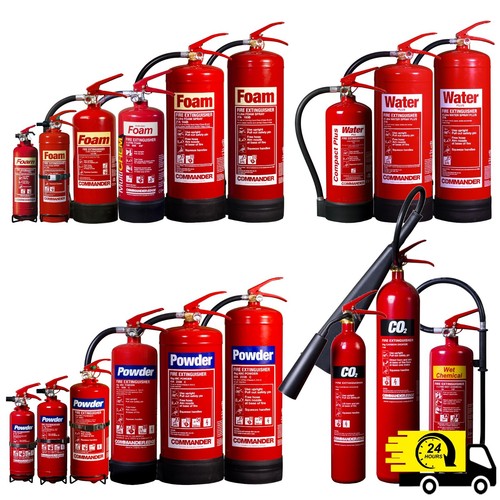Powder fire extinguisher co2 - powder,