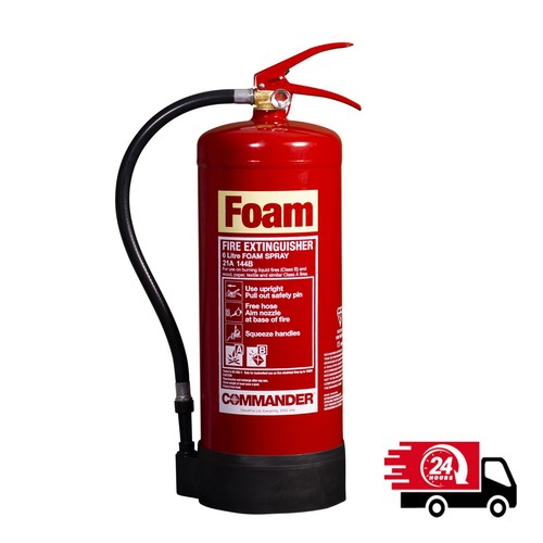 Litre foam fire extinguisher - 6,