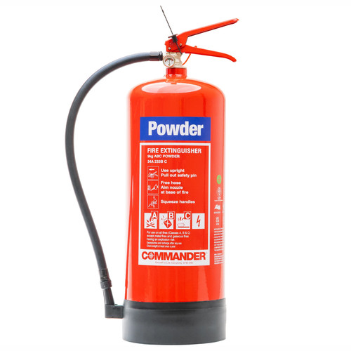 Commander 9kg abc dry powder - commander,
