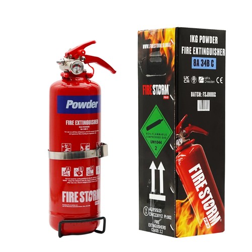 1kg powder fire extinguisher - powder,