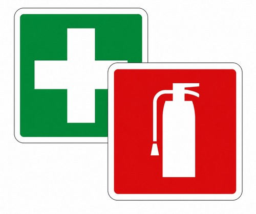 Fire extinguisher first - extinguisher,