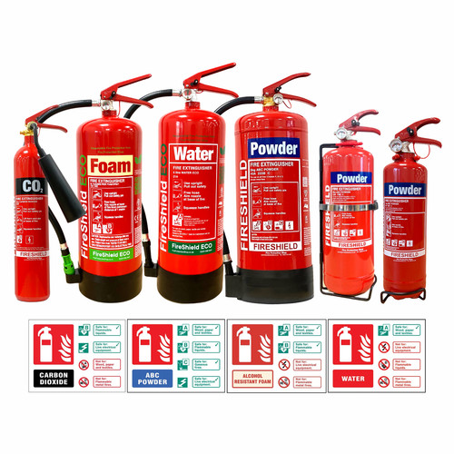 Fire extinguisher sign - fire,