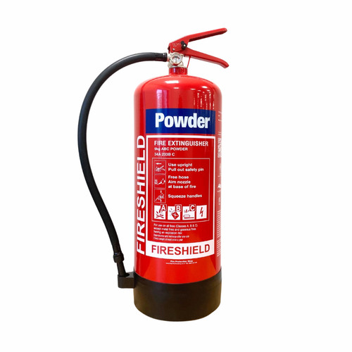 Fireshield 9kg abc powder - fireshield,