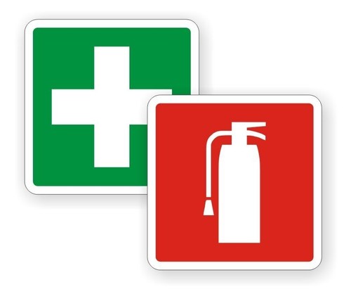 Fire extinguisher first - fire,
