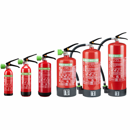 Multi class fire extinguisher - fire,